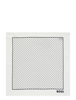 BOSS - H-Pocket Sq-222 - Lengvas šalikas - Balta