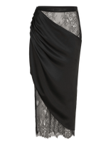 Ahlvar Gallery - Eden Lace Skirt - Iki kelių ir midi sijonai - Juoda