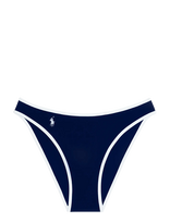 Polo By Ralph Lauren Swimwear - Prl Logo Icons High Leg Scoop - Bikini kelnaitės - Tamsiai mėlyna