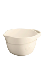 Emile Henry - Mixskål M 3,5 L - Cream - Maišymo dubuo - Kreminė spalva