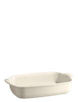 Emile Henry - Ovnform L, Rectangular - 4 L - Cream - Orkaitės indas - Kreminė spalva