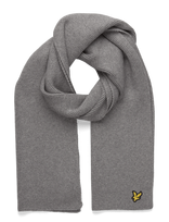Lyle & Scott - Plain Scarf - Žieminis šalikas - Pilka
