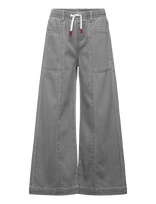 Levi's - Levi's® 94' High Rise Wide Baggy Pull On Pants - Platūs džinsai - Pilka