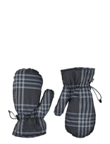 Mads Nørgaard - Light Ripstop Pillow Aop Glove - Kumštinės pirštinės - Juoda