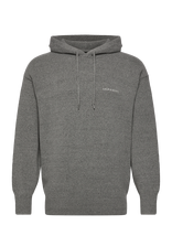 Lyle & Scott - Script Knitted Hoodie - Džemperis - Pilka