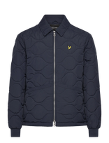 Lyle & Scott - Quilted Ripstop Jacket - Dygsniuota striukė - Tamsiai mėlyna