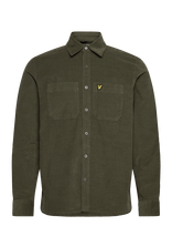 Lyle & Scott - Corduroy Shirt - Laisvalaikio marškiniai - Chaki spalva