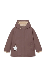 MINI A TURE - Matwally Fleece Lined Winter Jacket. Grs - Slidinėjimo striukė - Violetinė
