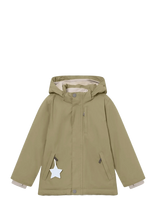 MINI A TURE - Matadyanko Fleece Lined Winter Jacket. Grs - Slidinėjimo striukė - Žalia