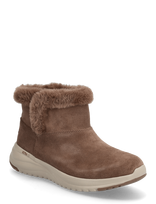Skechers - On-The-Go Stellar Cozy Step - Aulinukai plokščiu kulnu - Ruda