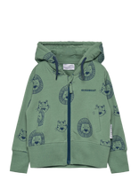 Geggamoja - College Hoodie Green Tiger - Džemperis - Žalia