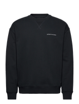 Lyle & Scott - Script Brushback Crew Neck Sweatshirt - Megztinis - Tamsiai mėlyna