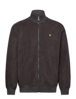 Lyle & Scott - Polar Fleece Track Jacket - Flisinis megztinis - Ruda