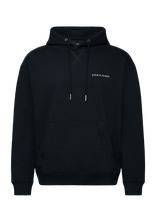 Lyle & Scott - Script Brushback Pullover Hoodie - Džemperis - Tamsiai mėlyna