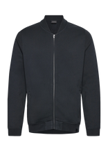 Lyle & Scott - Half Raglan Jersey Bomber - Megztinis - Tamsiai mėlyna