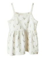Lil'Atelier - Nmfgayo Sad Sl Strap Top Lil - Laisvalaikio suknelė be rankovių - Kreminė spalva