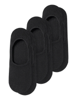 Schiesser - Inshoe Women's Socks, 3-Pack, Black - Long Life Cool - Futbolo kojinės iki kulkšnių - Juoda