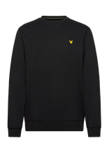 Lyle & Scott Sport - Crew Neck Fly Fleece - Megztinis - Juoda