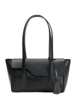ATP Atelier - Eira Black Grained Calf/Vacchetta - Rankinė - Juoda