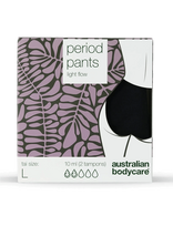 Australian Bodycare - Period Pants Midi Light Flow - Mėnesinių kelnaitės - Juoda