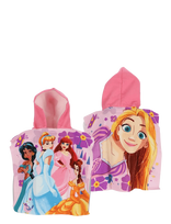 Princesses - Poncho Fast Dry - Vonios pončas - Marga / raštuota
