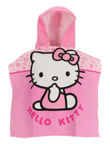 Hello Kitty - Poncho Fast Dry - Vonios pončas - Rožinė