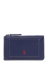 Polo Ralph Lauren - Shiny Drum Pebble-Ply Zp Cc-Ccs-Sma - Piniginė - Tamsiai mėlyna