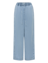 Gestuz - Gzsea Hw Pants - Plačios kelnės - Mėlyna
