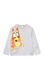 Bluey - Tshirt - Ilgarankoviai marškinėliai - Pilka