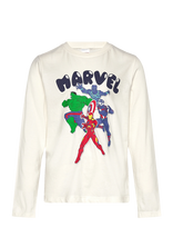 Marvel - Tshirt - Ilgarankoviai marškinėliai - Balta