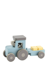 Done By Deer - Tiny Farm Tractor Dotti Blue - Traktoriai - Mėlyna