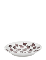Serax - Deep Plate M Dark Viola Mf Set/2 - Vakarienės lėkštės - Balta