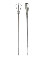 Kay Bojesen - Cocktail Set, Whisk And Spoon, 2 Pcs - Plaktuvai ir kokteilių reikmenys - Sidabro