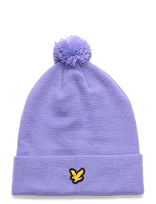 Lyle & Scott Sport - Golf Merino Blend Beanie - Sportinė kepurė - Violetinė
