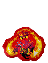 Ninjago - Lego Ninjago Kai, Figurformede Puder - Pagalvė - Raudona