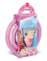 Princesses - Disney Princess 3 Stk,Skål, Tallerken Og Krus - Vakarienės rinkiniai - Rožinė