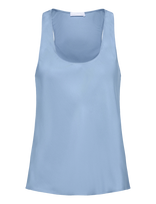 2NDDAY - 2Nd Amalia - Fluid Twill - Marškinėliai be rankovių - Mėlyna