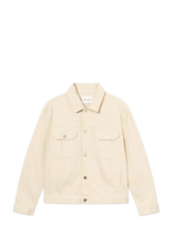 WOOD WOOD - Wwtype 10 Jacket 25377 - Džinsinis švarkas be pamušalo - Kreminė spalva