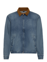 Levi's® - Castro Full Zip Light It Up T - Džinsinis švarkas be pamušalo - Mėlyna