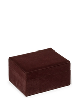 DAY ET - Day Velvet Jewelry Case Small - Papuošalų dėžutė - Burgundiška splava
