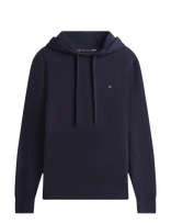 Tommy Hilfiger - Essential Cotton Hoody - Džemperis - Tamsiai mėlyna