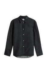 Tommy Hilfiger - Dnm Pure Relaxed Shirt Ls - Džinsiniai marškiniai - Juoda