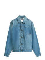 Tommy Hilfiger - Trucker Jkt Type 1 Mario Indigo - Džinsinis švarkas be pamušalo - Mėlyna