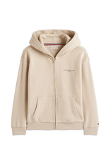 Tommy Hilfiger - Mini Corp Zip Through Hoodie - Džemperis - Smėlio