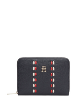 Tommy Hilfiger - Th Icon Med Za Corp - Piniginė - Tamsiai mėlyna