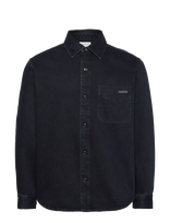 Calvin Klein Jeans - Blue Black Stone 90S Overshirt - Džinsiniai marškiniai - Tamsiai mėlyna