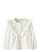 Name It - Nmftashja Ls Shirt - Palaidinės ir tunikos - Balta