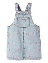 Name It - Nmfelina Dnm Emb Spencer 2633-Fr T - Laisvalaikio suknelė be rankovių - Mėlyna