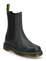 Dr. Martens - 2976 Hi Black Milled Nappa - „Chelsea“ batai - Juoda