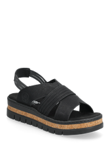 Rieker - V4959-00 - Platforminės basutės - Juoda